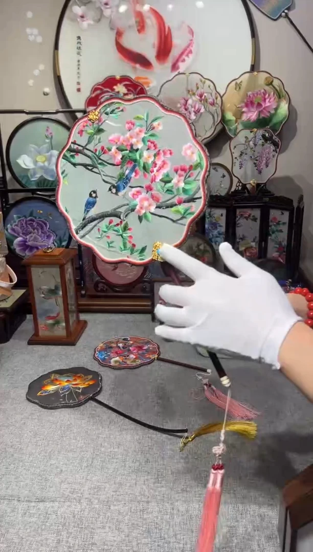 织绣纯手工苏绣双面绣