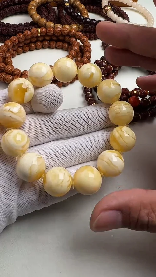 【闪购商品】蜜蜡手串未镶嵌蜜蜡
