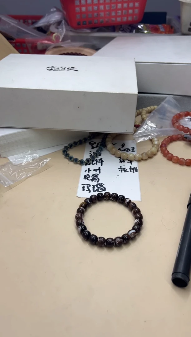 手串白玉菩提121713 白玉菩提巧克力单圈