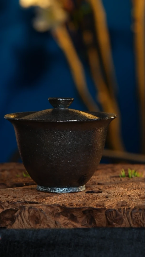 【闪购商品】【937】已开价 柴烧盖碗SM0023