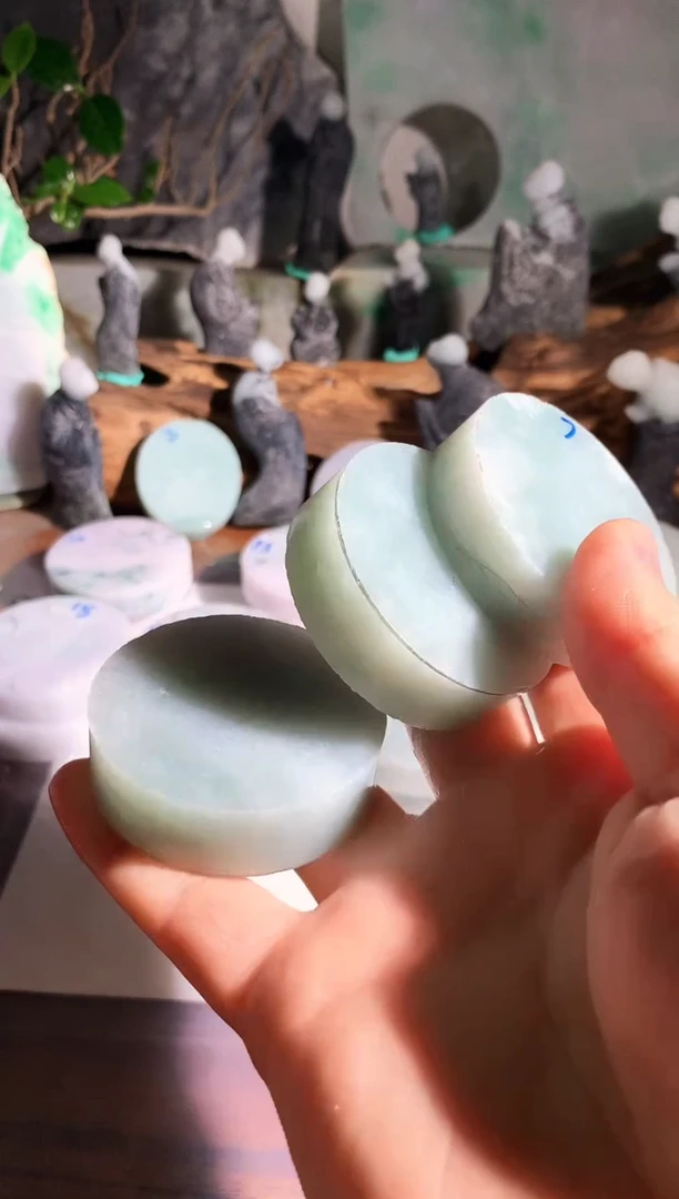 翡翠未镶嵌吊坠(不含链)E520