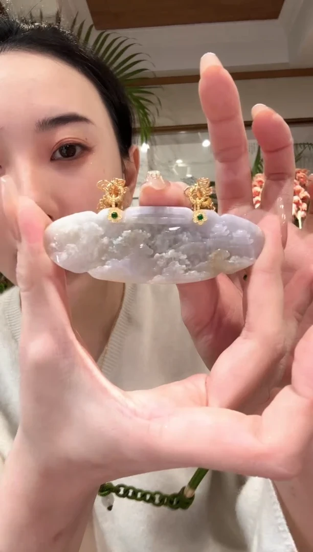 【闪购商品】翡翠颈饰未镶嵌国风