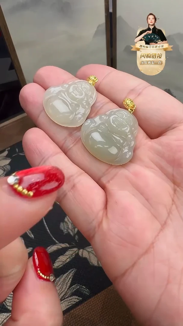 吊坠(不含链)未镶嵌和田玉GE0111多样性发一
