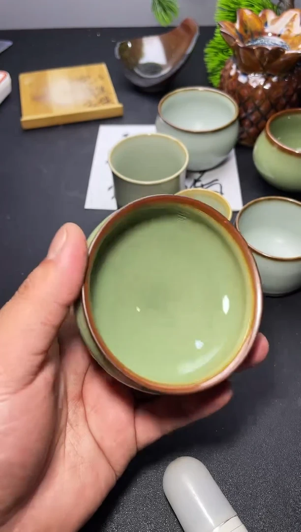 茶盏290 叶紫建盏