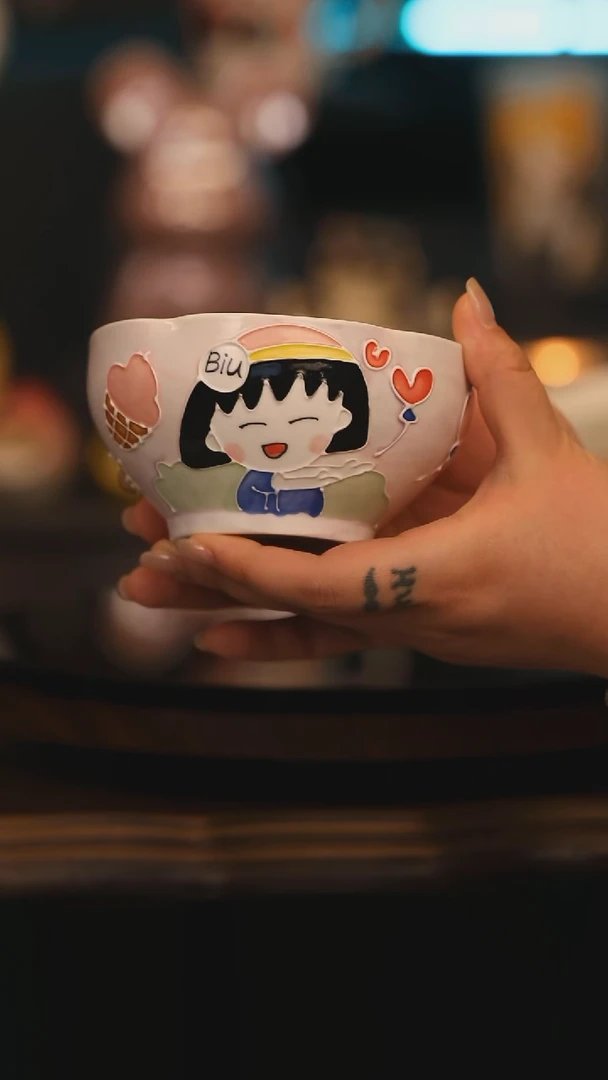 【闪购商品】摆件景德镇釉下彩绘设计师款陶瓷