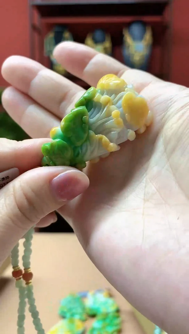 颈饰未镶嵌翡翠翡翠吊坠