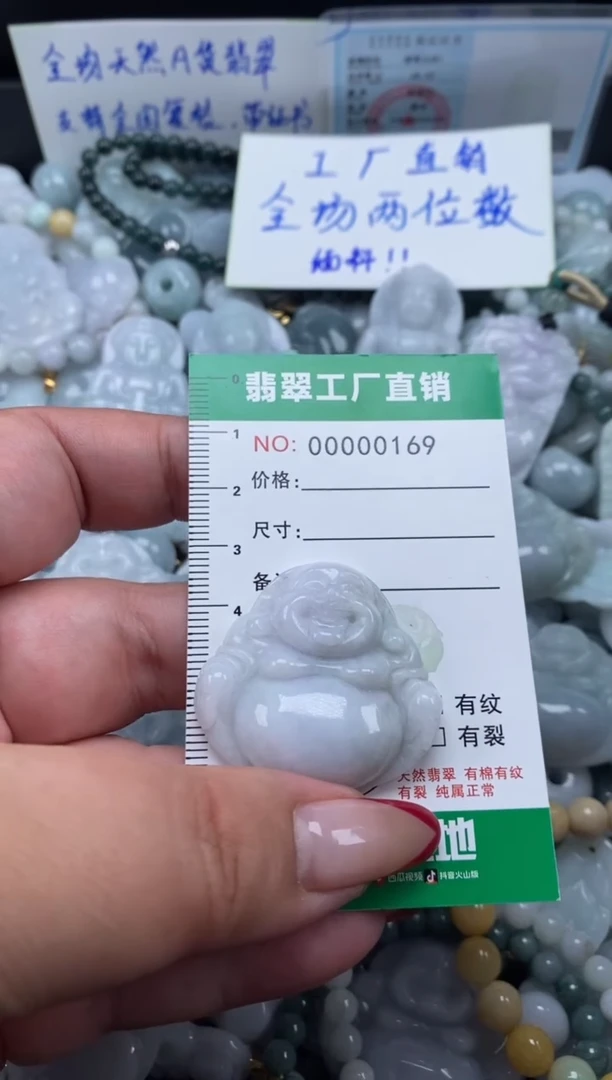 翡翠未镶嵌颈饰天然A货翡翠0169
