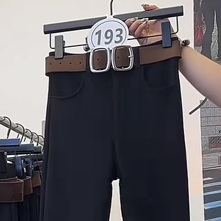 【193】【小雅家】喇叭裤弹力修身显瘦大长腿加长百搭女裤