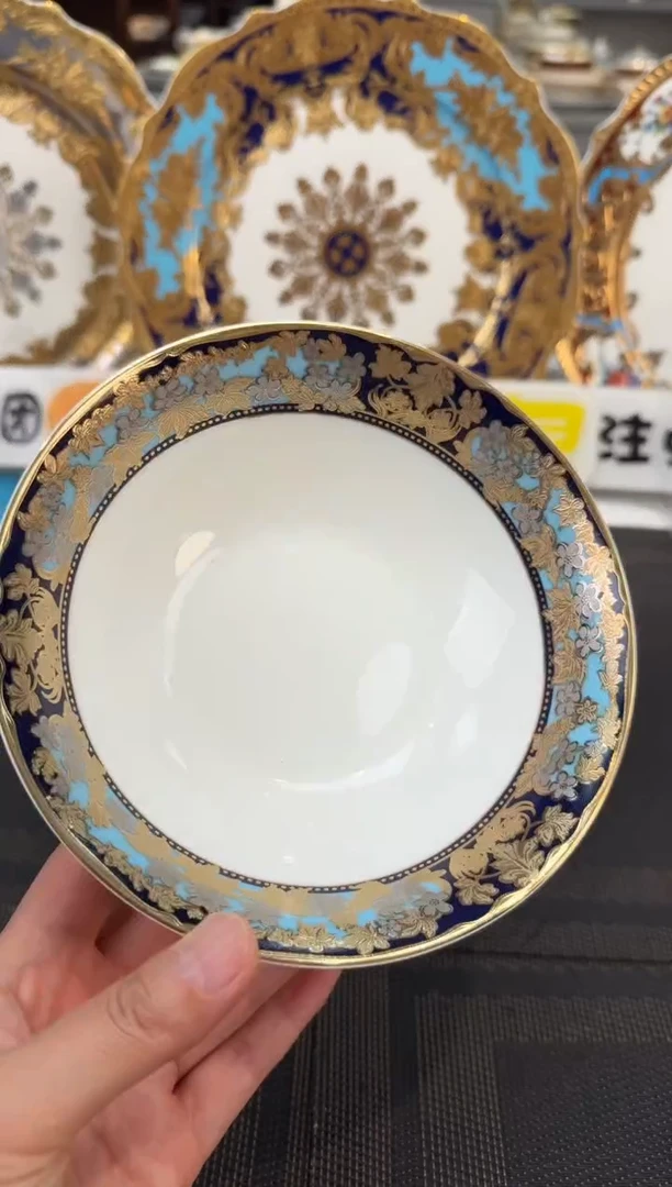 瓷片6英寸水果碗  1个