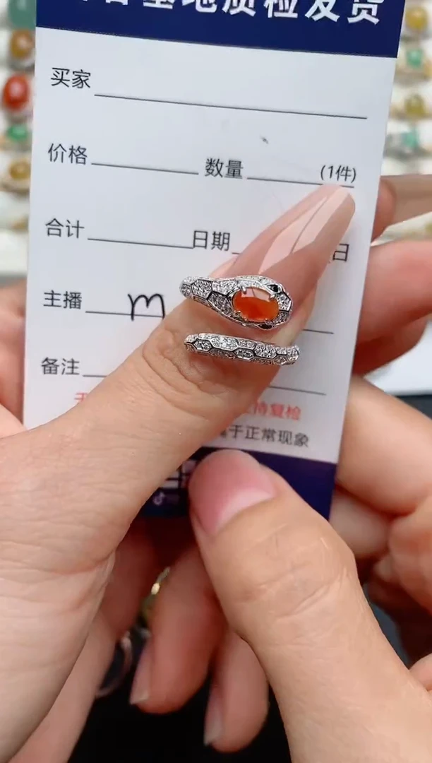 【闪购商品】翡翠戒指银S925镶嵌..........