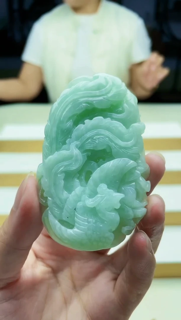 未镶嵌定制翡翠毛货09240230
