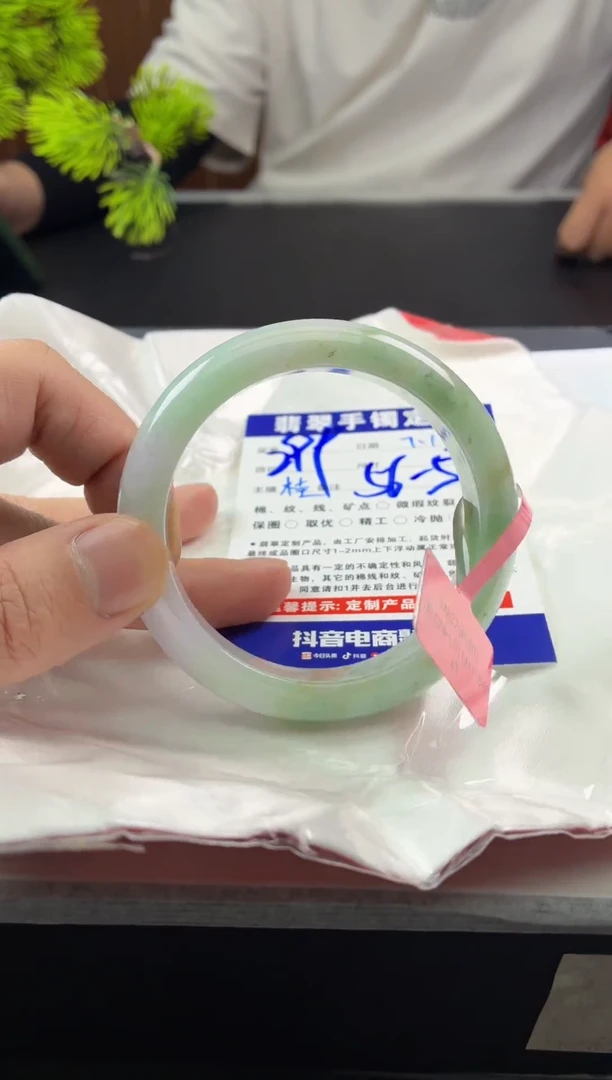 翡翠手镯未镶嵌纯天然A货翡翠手镯