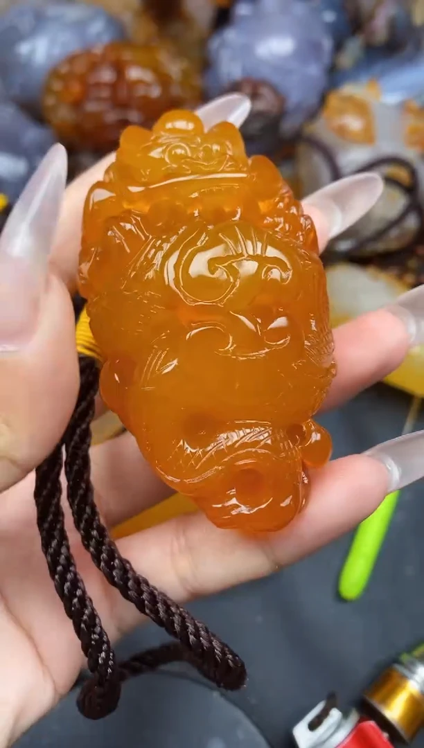 【闪购商品】玛瑙/玉髓颈饰未镶嵌ll