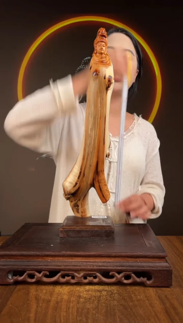 柏木（崖柏）手工摆件,先抢先得! 编号 :50