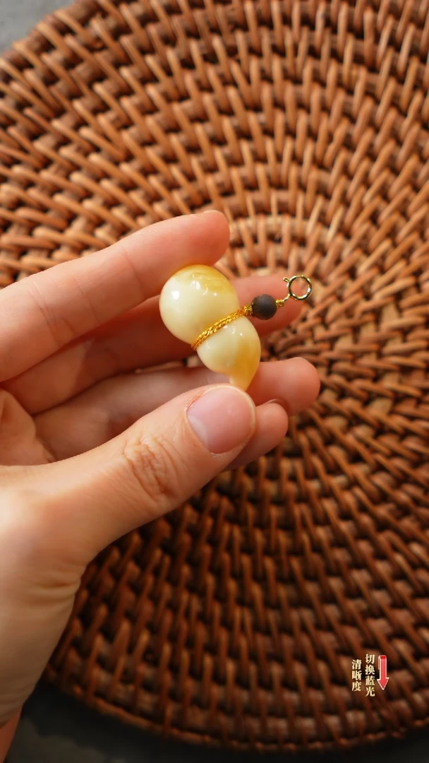 蜜蜡颈饰未镶嵌1203-020（多样性发一件）