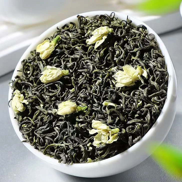 茉莉花茶飘雪  绿茶茶叶 散装送礼长辈-08