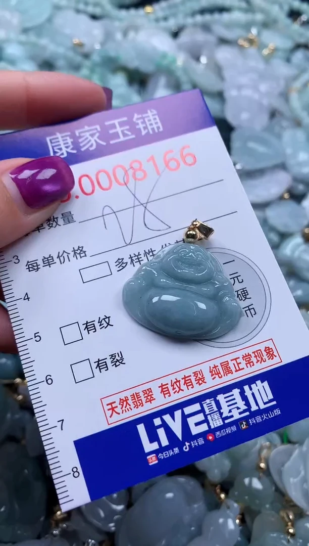 颈饰未镶嵌翡翠8166