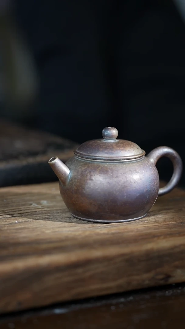 浪鬼柴烧广****康禅寂系列 茶壶