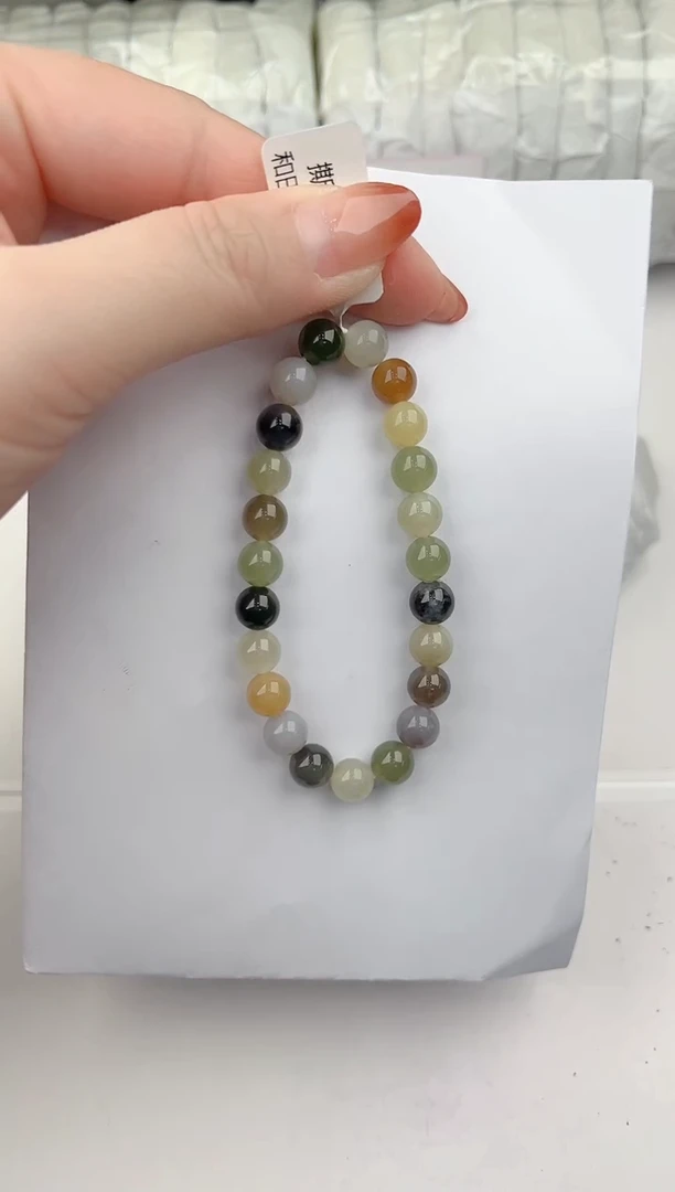 【闪购商品】和田玉手链未镶嵌1颜色微差无瑕