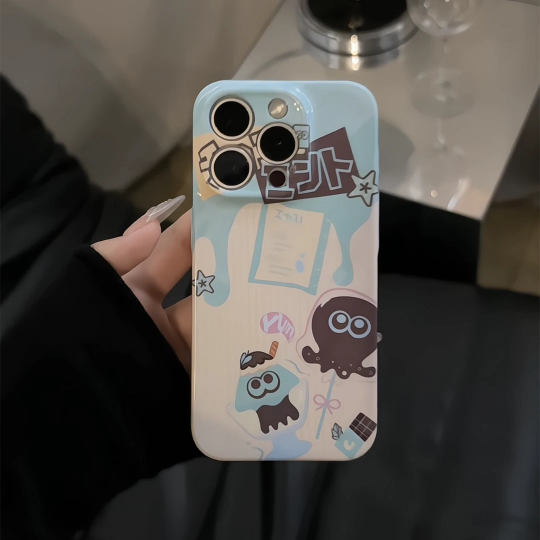 斯普拉遁适用苹果17华为P70oppo小米15vivo光面精孔菲林手机壳