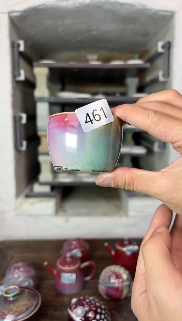 【闪购商品】摆件钧瓷窑变精品茶器