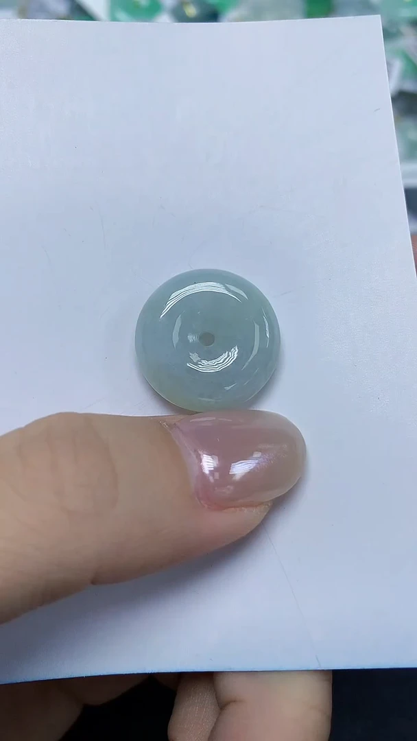 翡翠未镶嵌颈饰天然缅甸翡翠A货