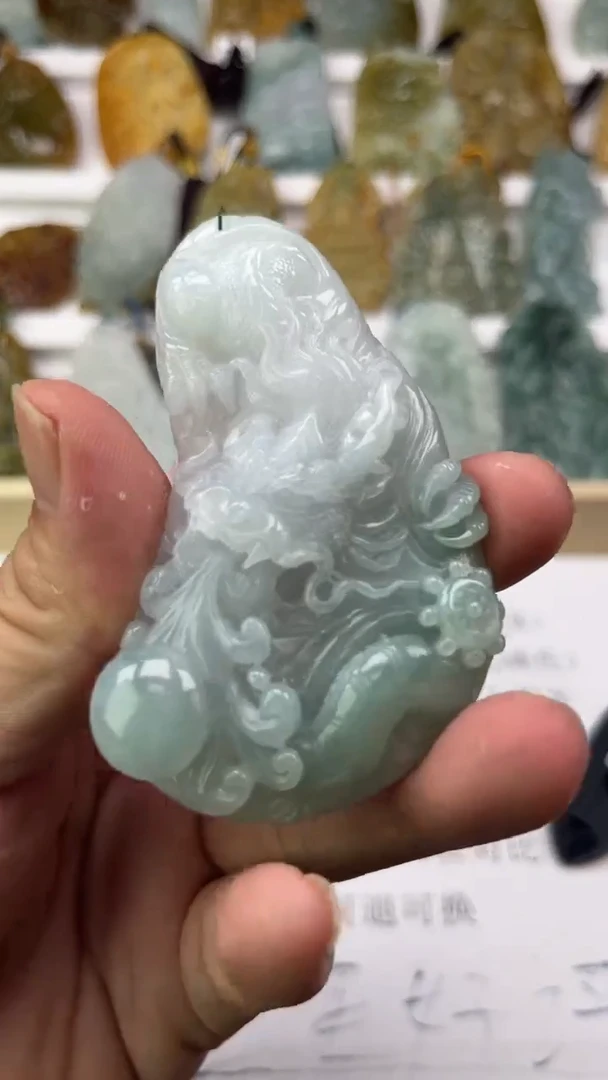 翡翠未镶嵌颈饰天然翡翠