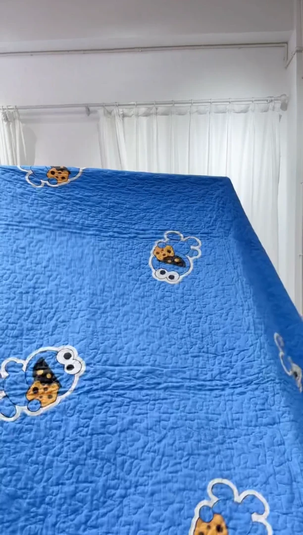 棉150*200纯棉床盖133号微瑕