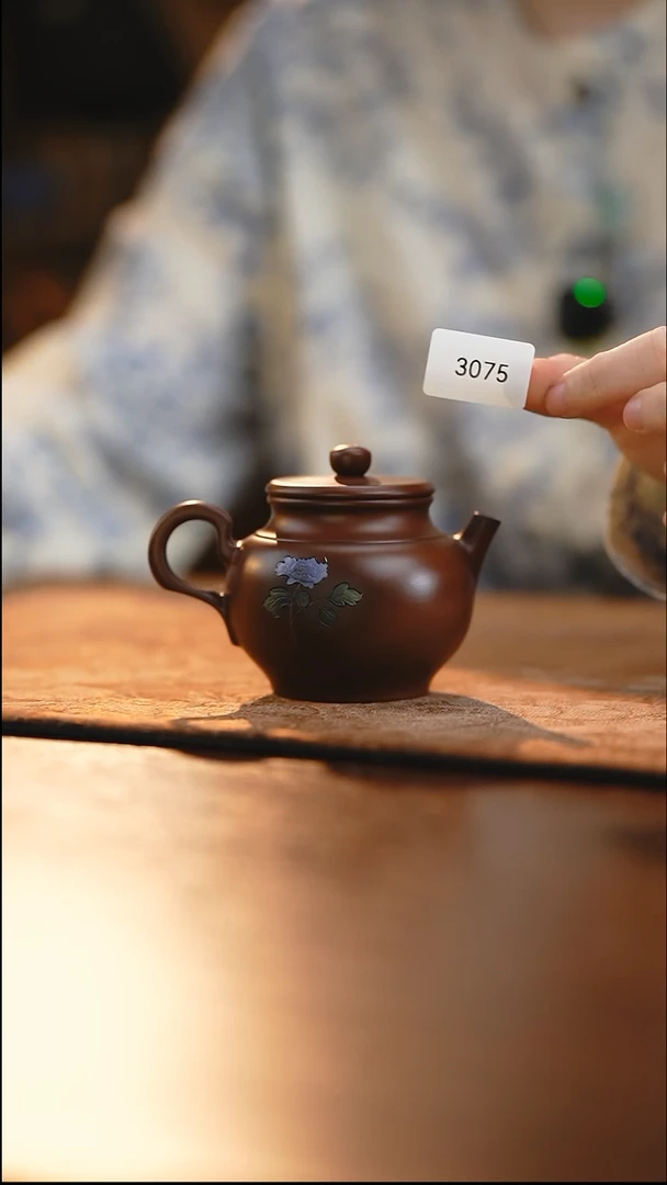 雲梦茶器紫陶茶壶3075