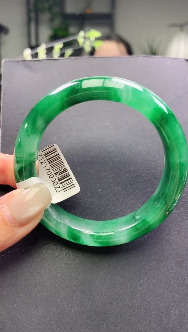 未镶嵌手镯石英质玉序号圈口55+