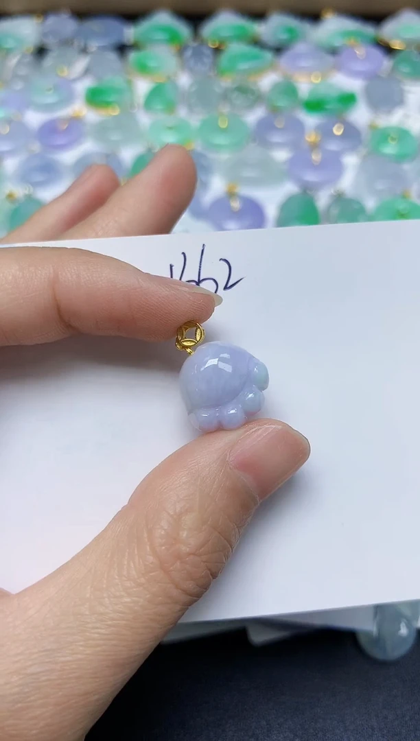 翡翠未镶嵌颈饰 天然缅甸翡翠A货