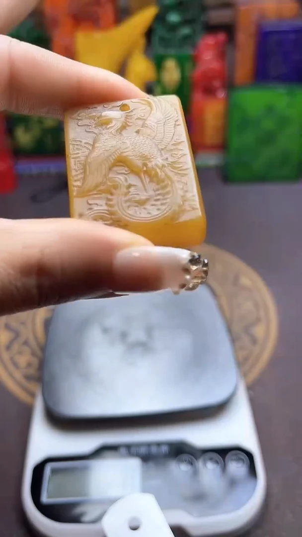 寿山石印石纯天然石料