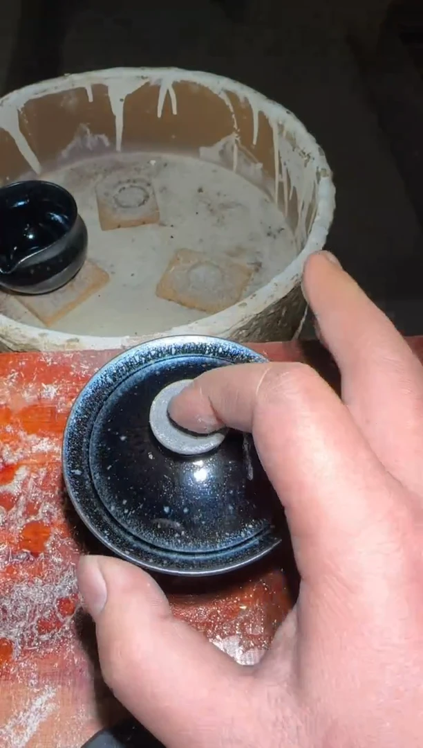 【闪购商品】茶盏双和龙窑现场开窑157两才盖碗