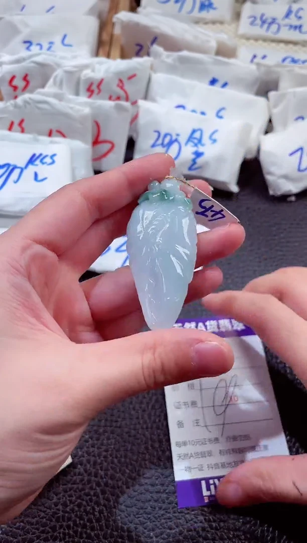 翡翠未镶嵌颈饰00008069