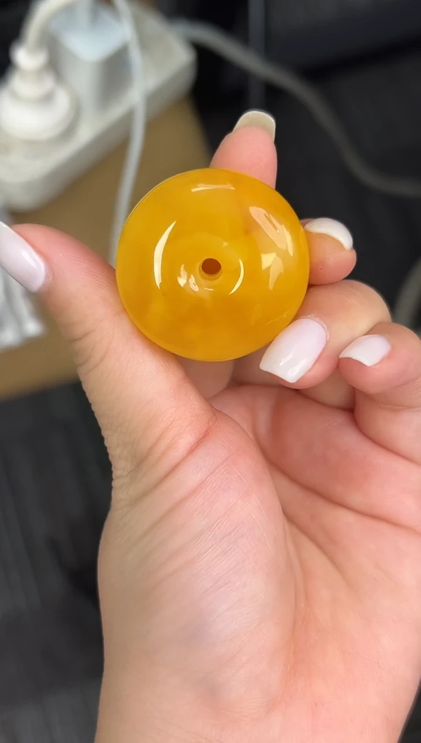 裸石琥珀未镶嵌琥珀蜜蜡吊坠
