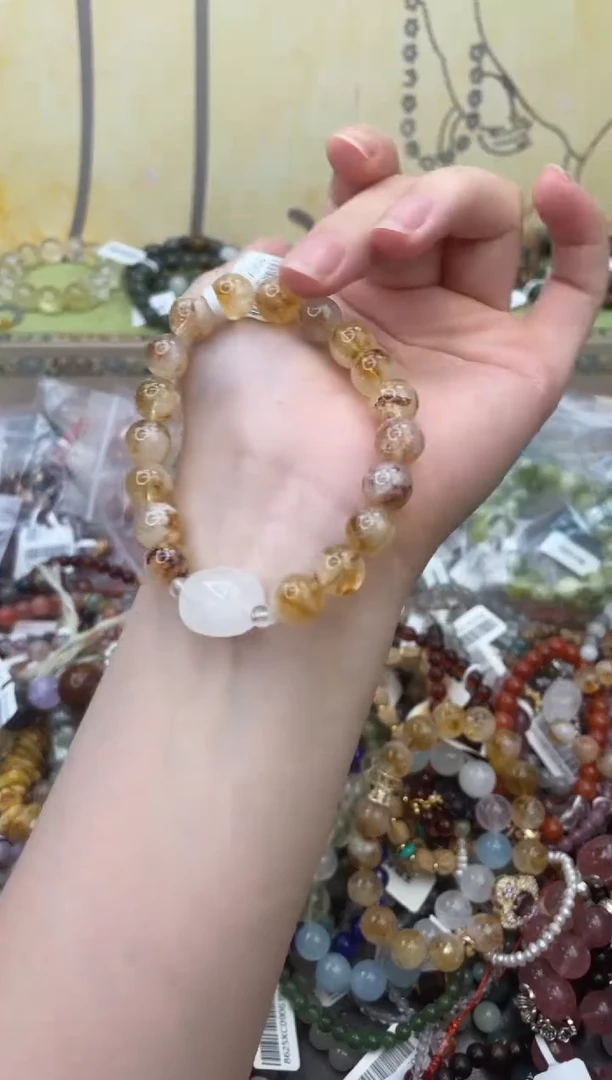 未镶嵌手链水晶360