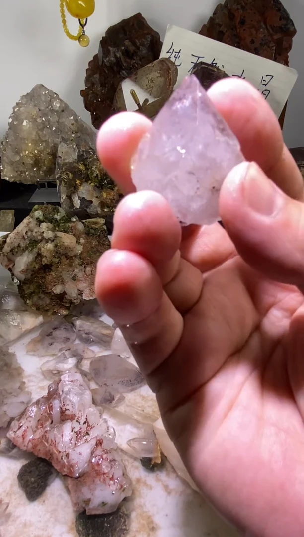 未镶嵌珠宝半成品水晶157号四川超七花园水晶