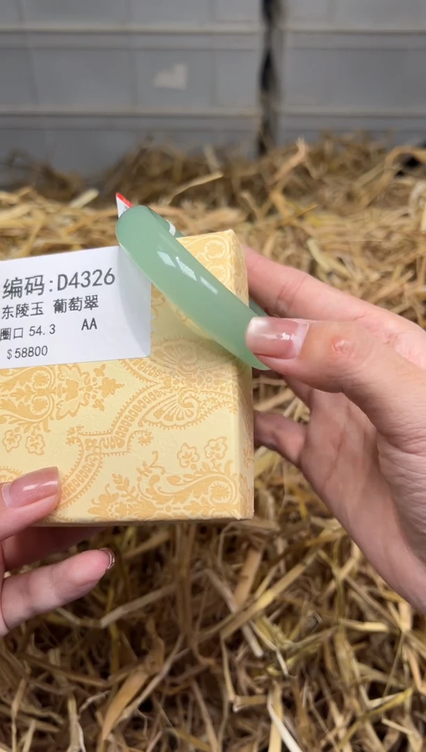 未镶嵌手镯石英质玉D4326
