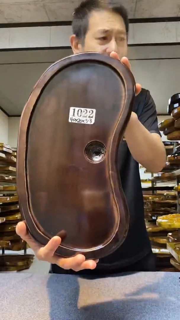 实木茶盘 一物一拍(不含配件）