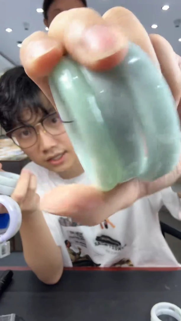 定制翡翠手镯未镶嵌老王天然翡翠A货手镯