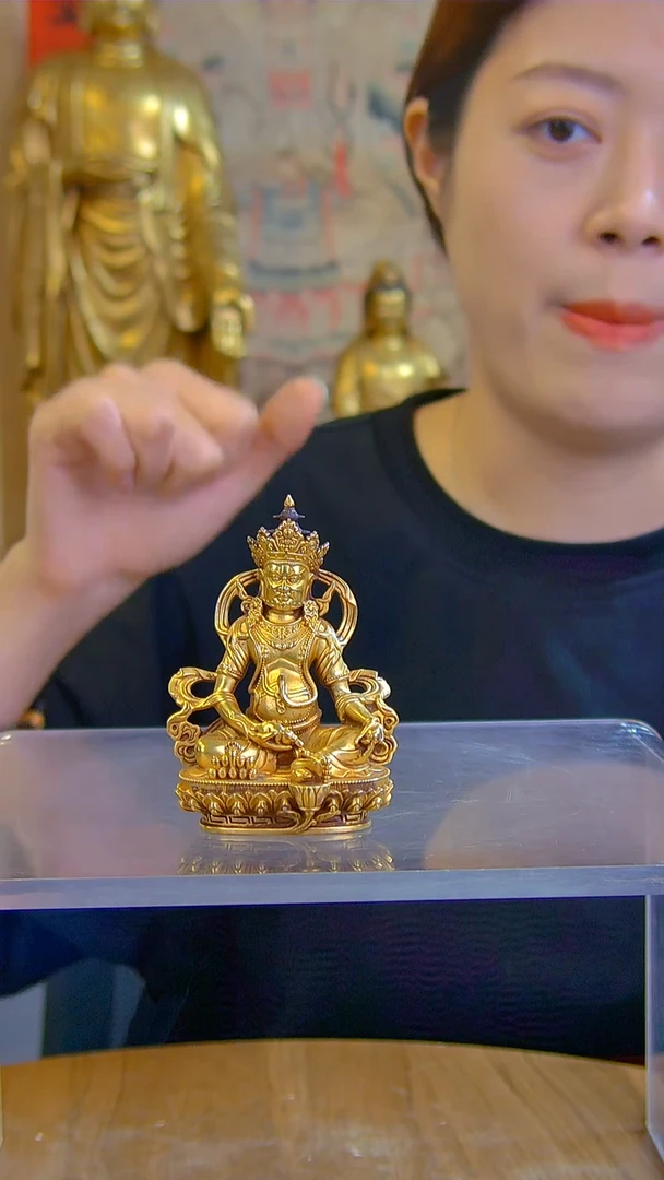 紫铜鎏金9公分H20400-LNN