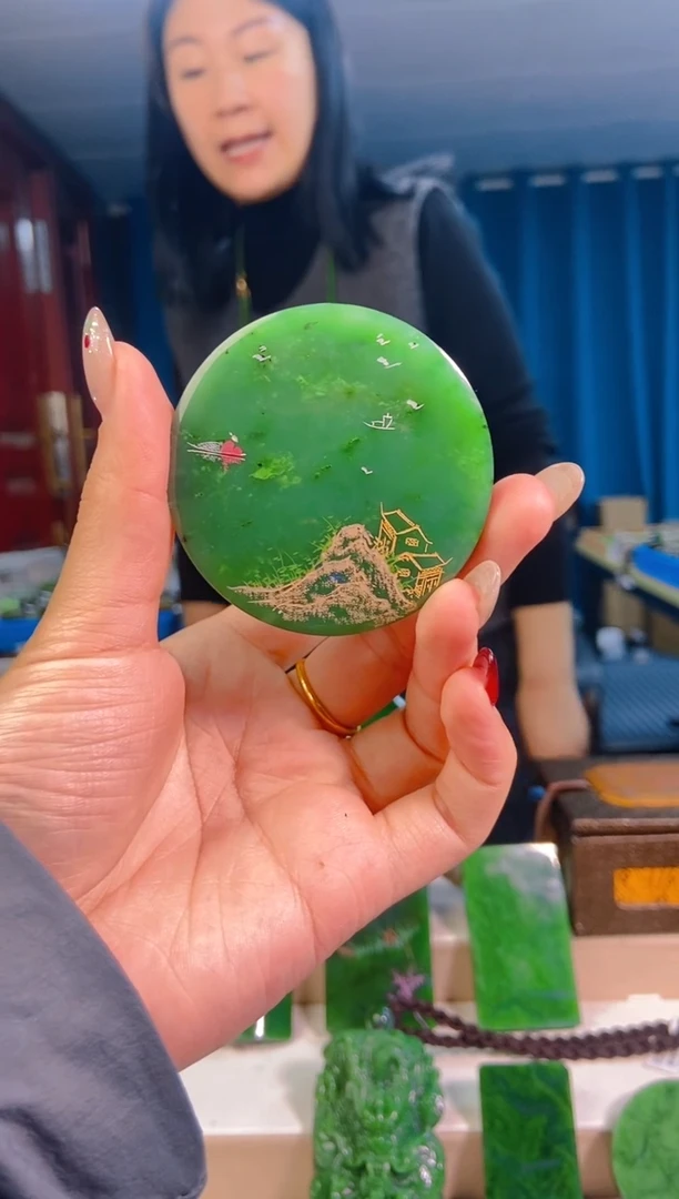 【闪购商品】和田玉挂件未镶嵌1