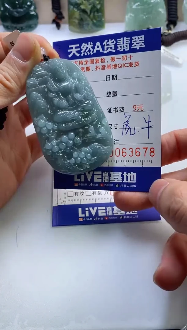 【闪购商品】翡翠挂件未镶嵌