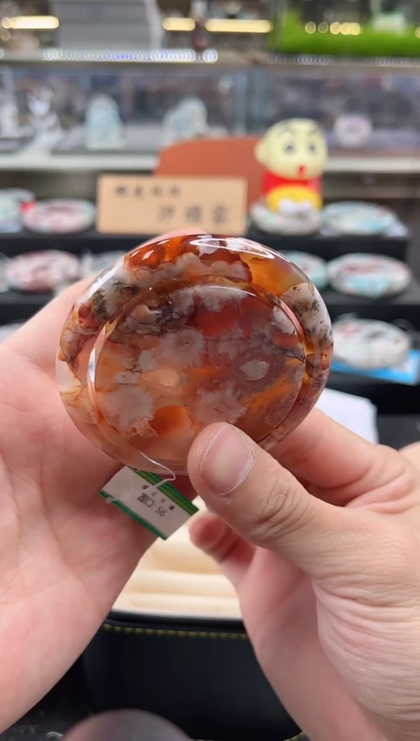 未镶嵌手镯石英质玉56圈口（赠品镯心）2S93790
