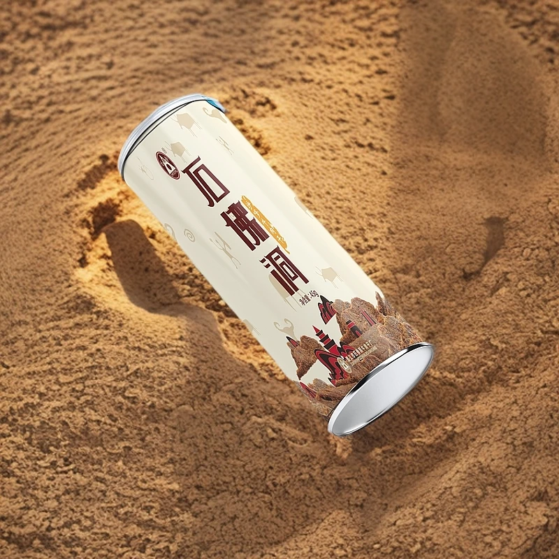 石佛洞45g罐装沙嗲牛肉干，45g/罐*4罐