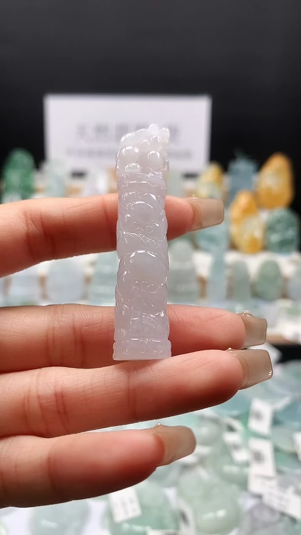 吊坠(不含链)未镶嵌翡翠66龙柱