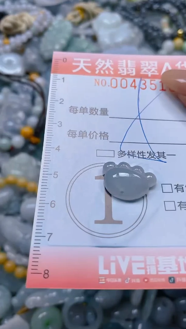 翡翠未镶嵌颈饰闪购0043518