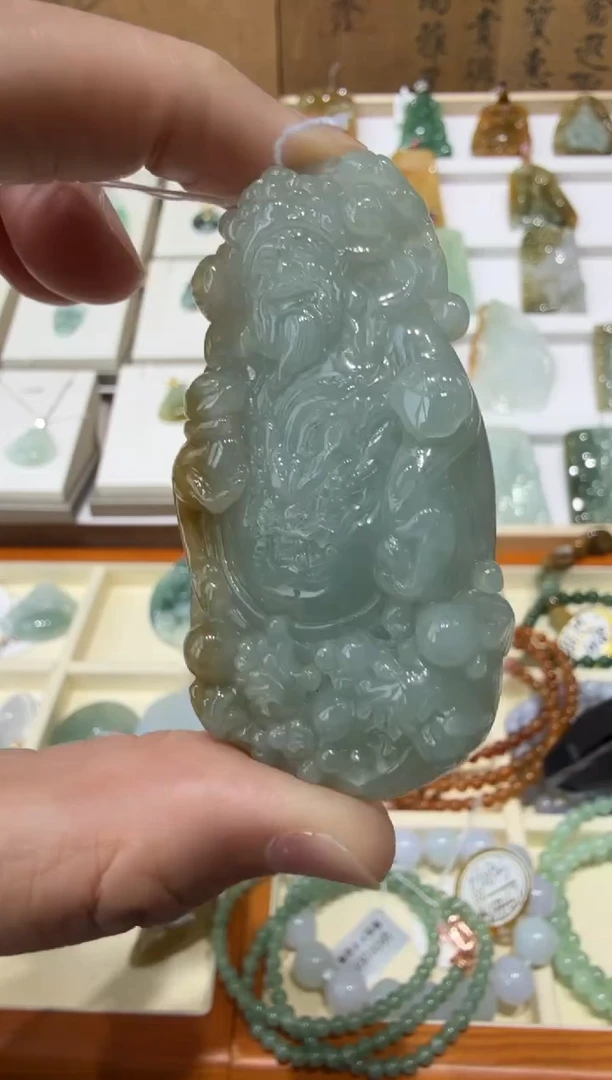 未镶嵌挂件翡翠A货翡翠多样性孤品