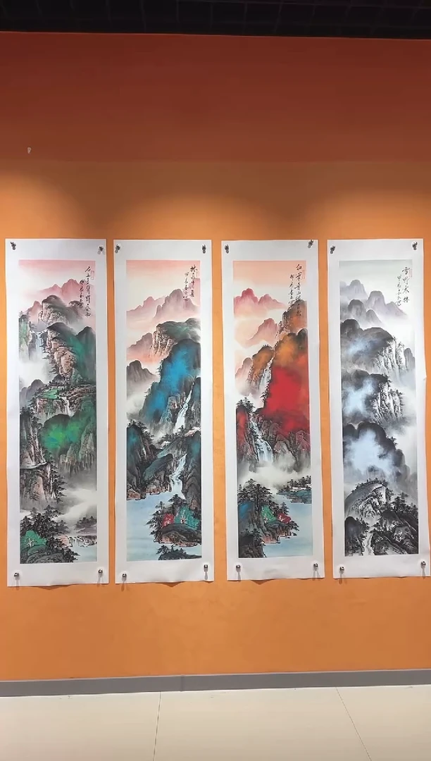 国画刘金玉老师亲笔手绘