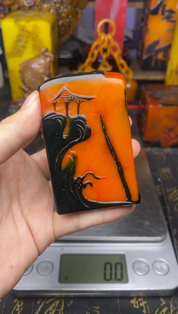 寿山石印石纯天然篆刻石料